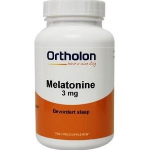 Foto van Ortholon pro melatonine 3 mg 120vc via drogist