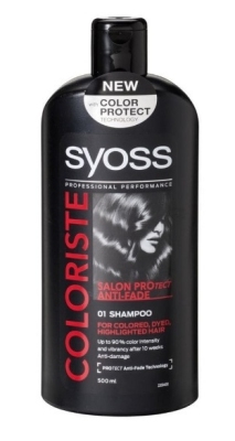 Foto van Syoss shampoo coloriste 500ml via drogist