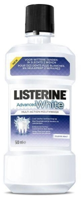Listerine mondwater advanced white 500ml  drogist