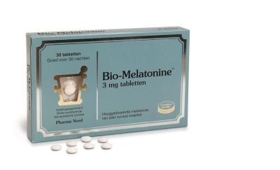 Foto van Pharma nord bio melatonine 3mg 30tab via drogist