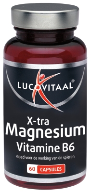 Foto van Lucovitaal magnesium & vitamine b6 60cp via drogist