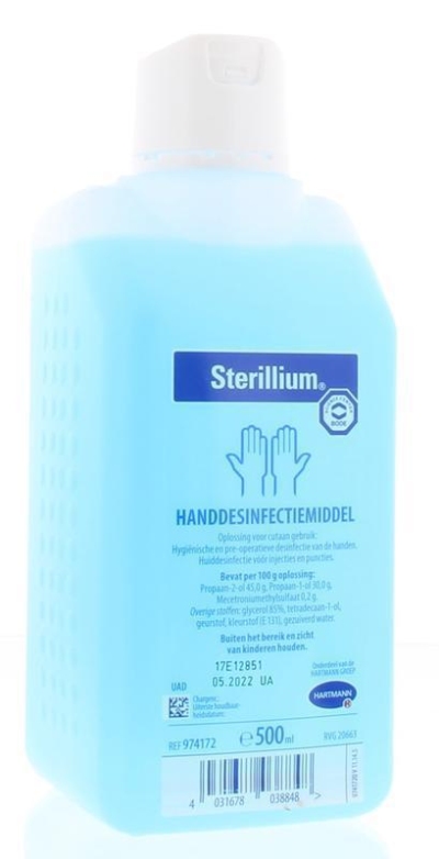 Sterillium handdesinfectie alcohol 500ml  drogist