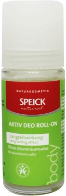 Foto van Speick natural deo roll on actief 50ml via drogist