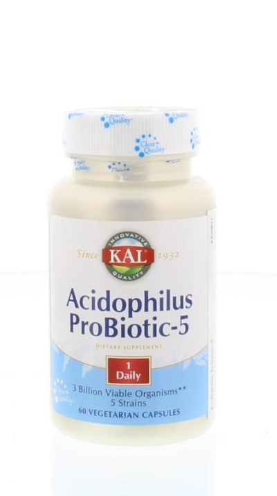 Kal acidophyllus probiotic 5 60cap  drogist
