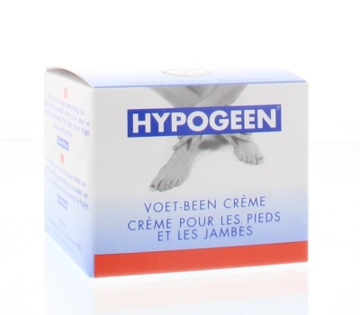 Hypogeen voet beencreme pot 100ml  drogist