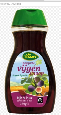 Foto van Traay stroop vijgen eko 350gr via drogist