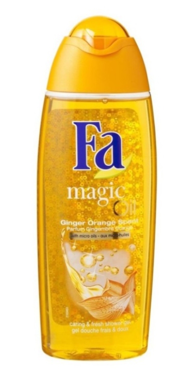 Foto van Fa douchegel magic oil ginger orange 250ml via drogist