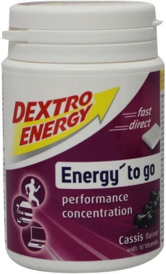 Foto van Dextro energy to go cassis 68gr via drogist