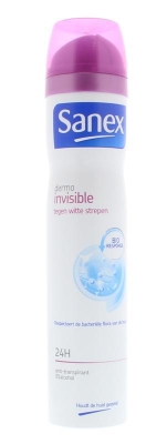 Foto van Sanex deodorant dermo invisible 200ml via drogist
