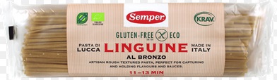 Foto van Semper soft glutenvrije eko pasta linguini 300gr via drogist