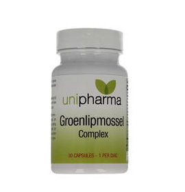 Unipharma groenlipmossel complex 30cp  drogist
