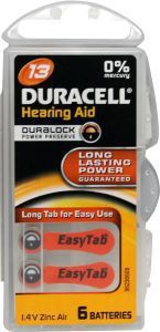 Foto van Duracell hearing aid nummer 13 6 stuks via drogist