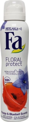 Fa deospray floral protect poppy & bluebell 150ml  drogist