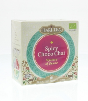 Foto van Hari tea mystery of desire spicy choco chai 10st via drogist