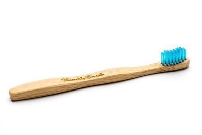 Humble brush tandenborstel blauw kids brush soft 1st  drogist