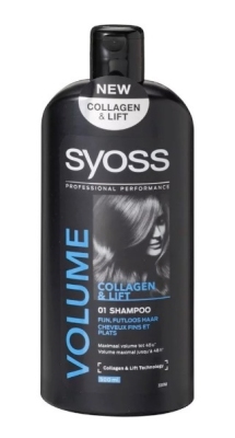 Foto van Syoss shampoo volume 500ml via drogist
