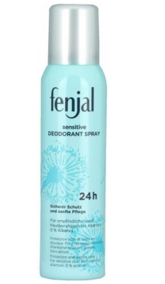 Foto van Fenjal deodorant spray sensitive 150ml via drogist