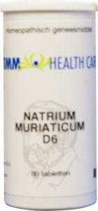 Timm health care natrium muriaticum d6 8 80tab  drogist