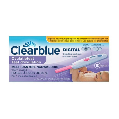 Clearblue digitale ovulatie stick 10st  drogist