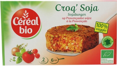 Foto van Cereal soja burger provencale 200g via drogist
