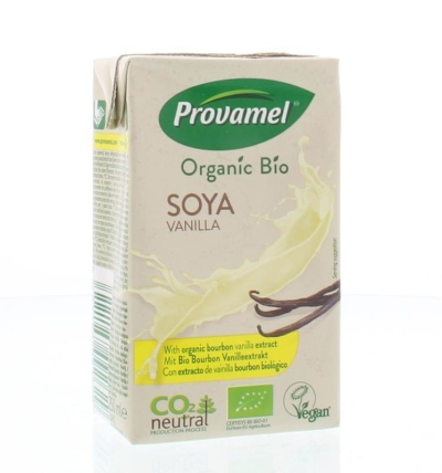 Foto van Provamel drink soja vanille 250ml via drogist