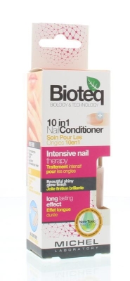 Foto van Bioteq 10 in 1 nail conditioner 10ml via drogist