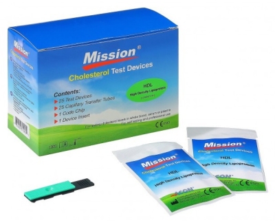 Mission hdl cholest 3in1 strip 25st  drogist