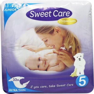 Sweetcare premium junior maat 5 11-25 kg 32st  drogist