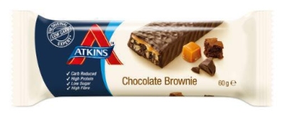 Atkins advantage chocolate brownie reep 60g  drogist