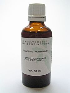 Foto van Natura sanat tanacetum parthenium herb / moederkruid 50ml via drogist