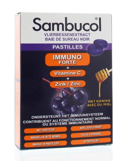 Sambucol pastilles 20st  drogist