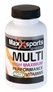 Foto van Maxxposure sports multi vitamine 90tb via drogist