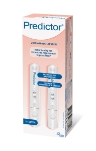 Foto van Predictor zwangerschapstest dubbelverpakking ex via drogist