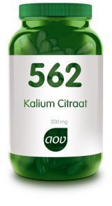 Foto van Aov 562 kalium citraat 200 mg 100tb via drogist