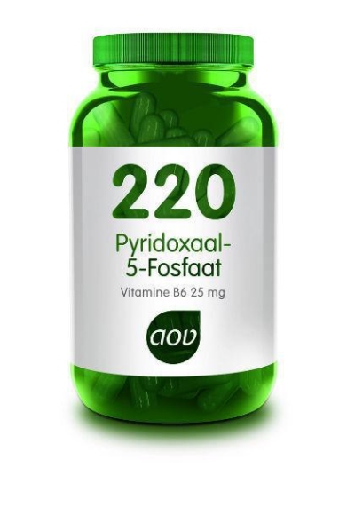 Foto van Aov 220 pyridoxaal-5-fosfaat 60cp via drogist