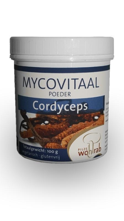 Foto van Mycovitaal cordyceps poeder 100g via drogist
