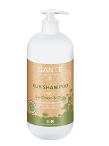 Foto van Sante familie xl bio ginkgo olijf shampoo bdih 950ml via drogist