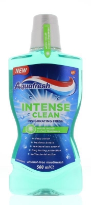 Foto van Aquafresh mondwater intense clean 500ml via drogist