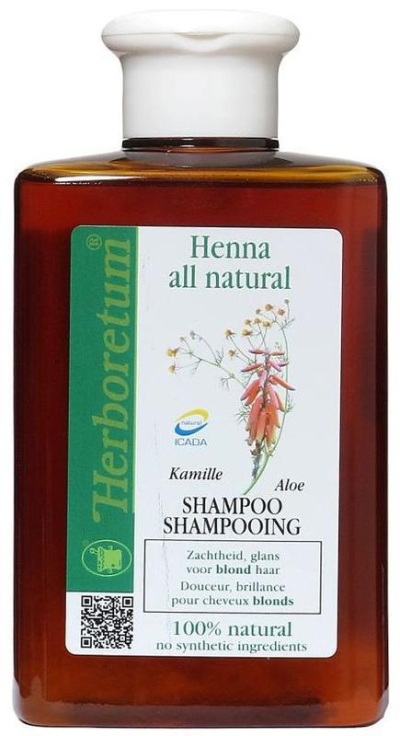 Herboretum henna all natural shampoo blond 300ml  drogist