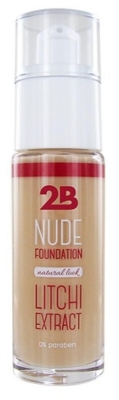 2b foundation nude litchi 01 sand 1st  drogist