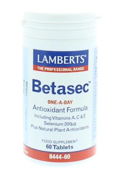 Lamberts betasec anti oxidant 60tab  drogist