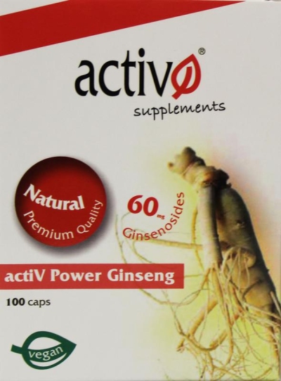 Activo activ power ginseng 100cp  drogist