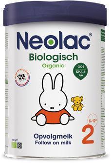 Neolac organic opvolgmelk 2 bio 800g  drogist
