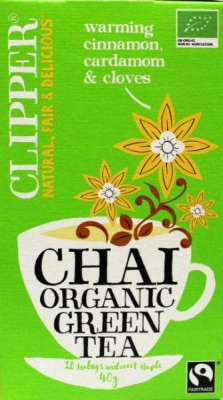 Clipper chai green tea bio 20st  drogist