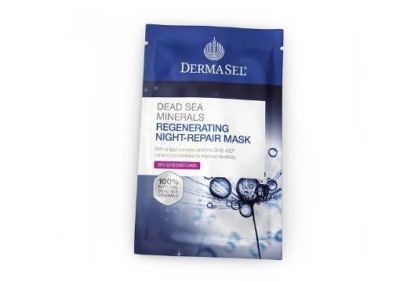 Foto van Dermasel regenererend masker voor nachtelijk herstel 12ml via drogist