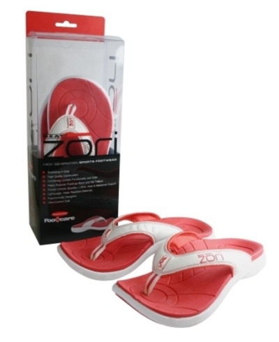 Foto van Zori slippers red size 6 1pr via drogist