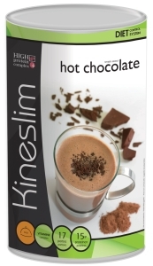 Foto van Kineslim hot chocolade shake 400g via drogist
