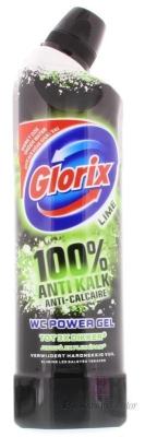 Glorix wc powergel anti kalk lime 750ml  drogist