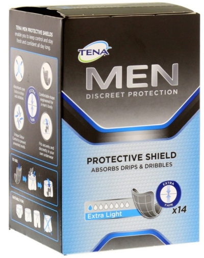Foto van Tena for men protective shield men level 0 14st via drogist