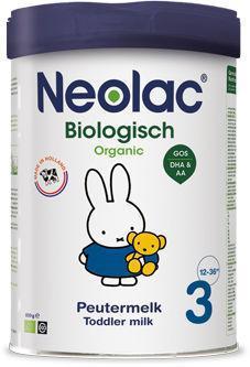 Neolac organic peutermelk 3 bio 800g  drogist